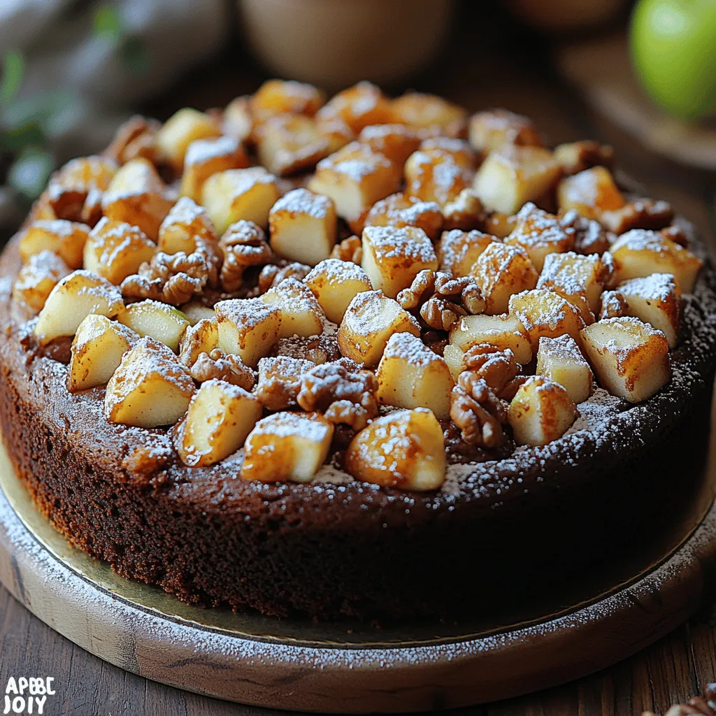 This cake is more than just a dessert; it’s a celebration of flavors that works well for family gatherings, festive celebrations, or even a cozy evening at home. Whether you’re hosting a birthday party, attending a potluck, or simply looking to indulge in something special, the Cocoa Apple Delight Cake shines as a versatile option. Its moist texture and rich taste can elevate any meal, serving as a delightful ending or a comforting snack with a cup of tea or coffee.