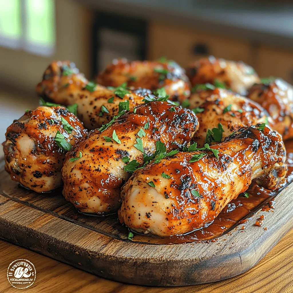 There's something undeniably appealing about biting into a perfectly cooked chicken drumstick, especially when it's coated in a rich, tangy barbecue sauce that lingers on your fingers long after the last bite. Oven-baked BBQ chicken drumsticks are not only delicious but also incredibly easy to prepare, making them a favorite amongst home cooks and families alike. The joy of cooking at home comes from the satisfaction of creating flavorful meals that have everyone coming back for seconds. Whether you're hosting a weekend gathering, planning a casual weeknight dinner, or simply craving a comforting dish, these finger-lickin' drumsticks will become a staple in your recipe repertoire.