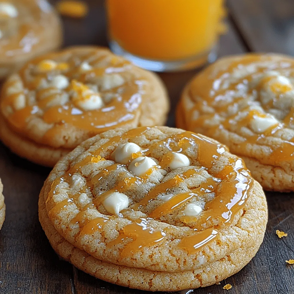 Indulge your senses with a nostalgic treat that brings the sunny flavors of summer to your kitchen all year round. Creamsicle Orange Cookies combine the zesty brightness of fresh oranges with the creamy sweetness of white chocolate, all wrapped in a soft, chewy cookie. The unique fusion of tangy citrus and sweet creaminess creates a delightful balance that makes these cookies irresistible. Perfect for sharing or enjoying solo, this delightful recipe is easy to follow and sure to impress family and friends.