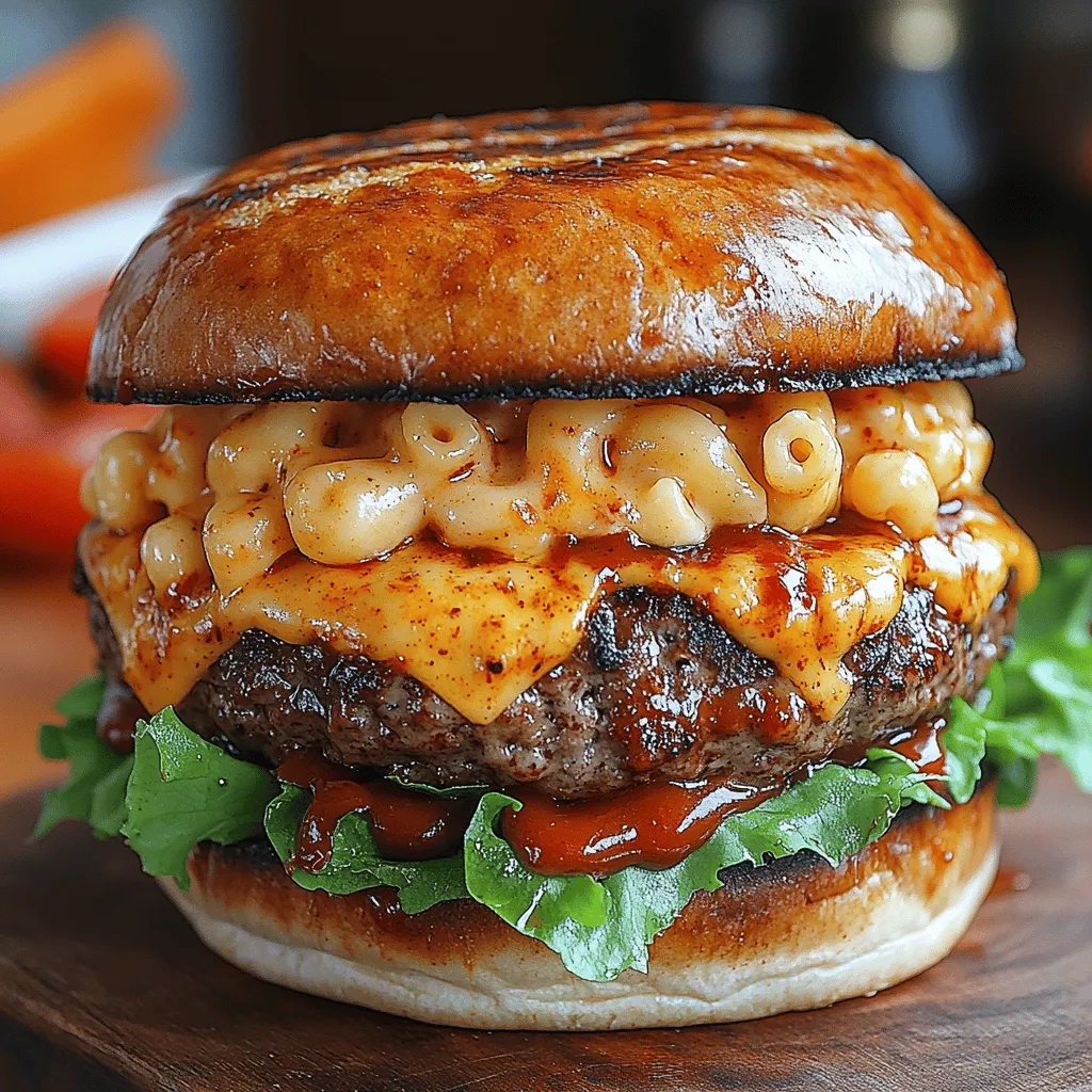 Imagine sinking your teeth into a juicy burger that melds the smoky flavors of barbecue with the creamy comfort of macaroni and cheese. The Ultimate BBQ Mac and Cheese Burger is not just a meal; it's an experience that speaks to the heart of modern culinary creativity. This indulgent dish combines the beloved elements of a classic cheeseburger with the nostalgic charm of mac and cheese, making it a standout choice for any gathering or casual weeknight dinner.