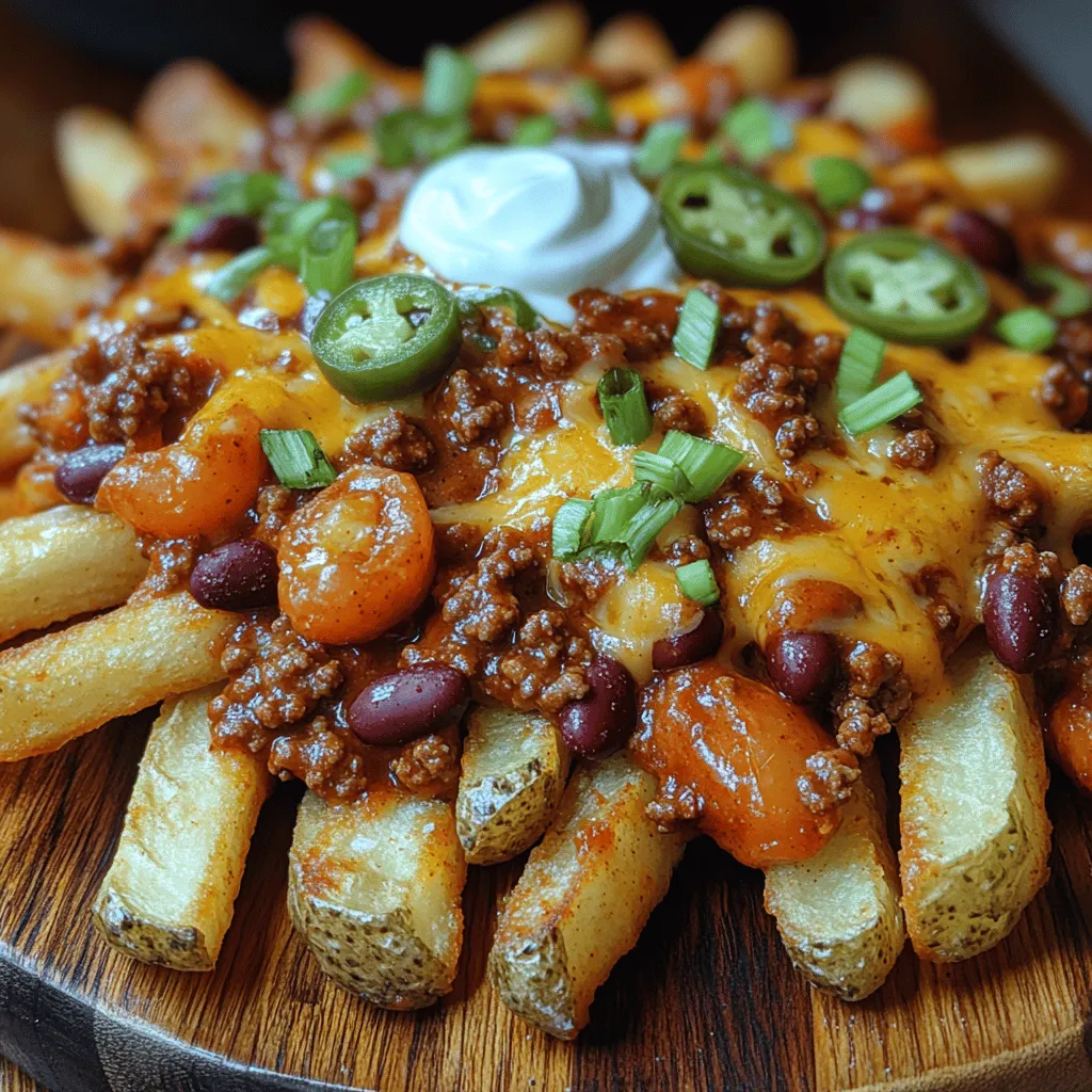 If you’re searching for the ultimate comfort food that combines indulgence with a burst of flavor, look no further than Cheesy Chili Bliss Fries. This dish is a heavenly fusion of crispy golden fries, savory chili, and creamy cheese sauce that will satisfy your cravings and warm your soul. The appeal of this dish lies not only in its rich taste but also in its ability to bring people together, making it the perfect centerpiece for gatherings, game days, or cozy nights in.