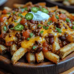 If you’re searching for the ultimate comfort food that combines indulgence with a burst of flavor, look no further than Cheesy Chili Bliss Fries. This dish is a heavenly fusion of crispy golden fries, savory chili, and creamy cheese sauce that will satisfy your cravings and warm your soul. The appeal of this dish lies not only in its rich taste but also in its ability to bring people together, making it the perfect centerpiece for gatherings, game days, or cozy nights in.