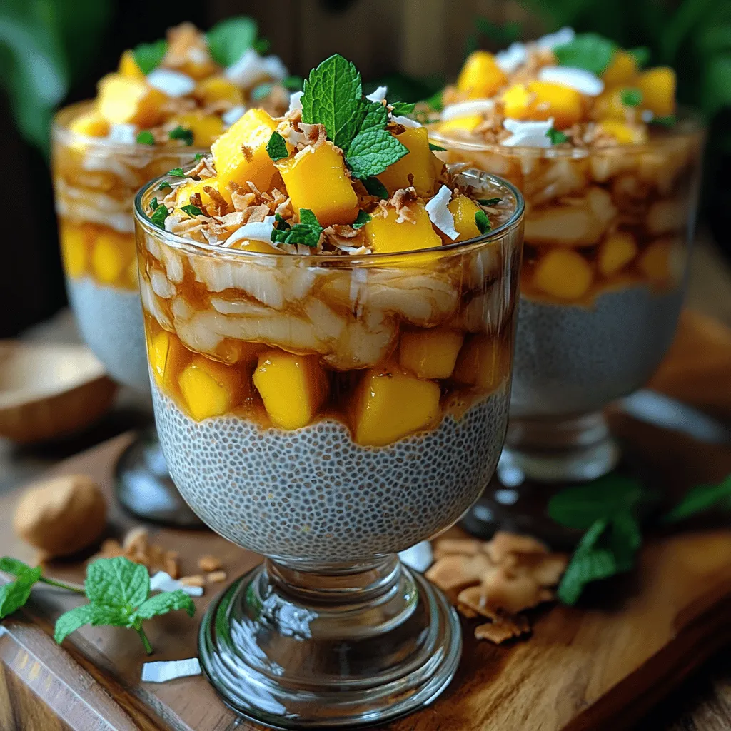 Chia pudding has emerged as a beloved dessert option among health enthusiasts, and for good reason. This delightful dish combines the nutritional powerhouse of chia seeds with a variety of flavors, creating a dessert that is not only satisfying but also packed with health benefits. One of the most enticing variations of this classic recipe is the Tropical Bliss Mango Chia Pudding, which takes the traditional chia pudding to new heights with the addition of fresh mango and a tropical twist.