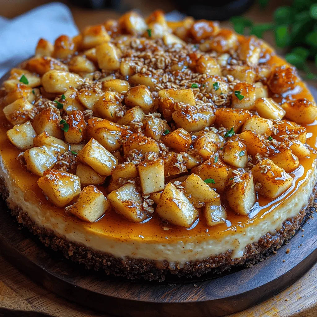 Imagine a dessert that combines the rich, creamy indulgence of cheesecake with the warm, comforting essence of apple crisp. Introducing the Apple Crisp Cheesecake, a delightful fusion that elevates both classic recipes into one spectacular treat. This innovative dessert captures the best of both worlds, featuring a smooth cheesecake layer atop a sweet apple filling, all finished with a crunchy, cinnamon-spiced oat topping. Whether you’re hosting a family gathering, celebrating a special occasion, or simply treating yourself, this Apple Crisp Cheesecake is sure to impress and satisfy.