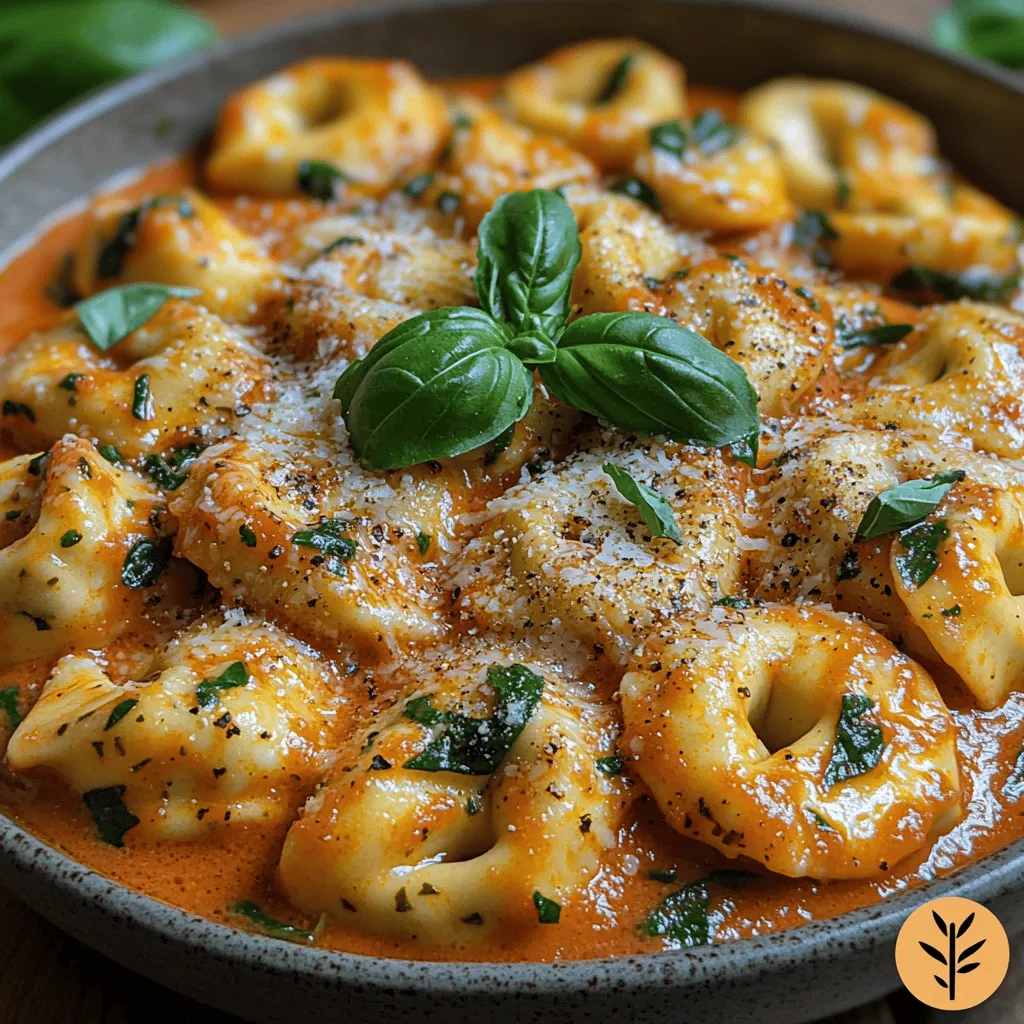 Creamy Tomato Basil Tortellini is a comforting, rich, and flavorful pasta dish that combines the simplicity of fresh tortellini with a luscious tomato and basil cream sauce. This recipe is perfect for both busy weeknights and special occasions, offering a delightful experience for pasta lovers. The harmonious blend of creamy, tangy, and aromatic elements transforms a humble meal into a gourmet feast that can impress family and friends alike.