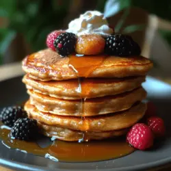 Pancakes are more than just a breakfast staple; they are a comforting, versatile dish that brings a sense of joy to the morning routine. Whether enjoyed on a lazy Sunday or whipped up quickly on a busy weekday, pancakes can be customized to suit every palate. One delightful variation is the combination of brown sugar and cinnamon, which transforms the humble pancake into a sweet morning bliss. This unique flavor profile offers a warm, aromatic experience that tantalizes the taste buds and sets a positive tone for the day ahead.