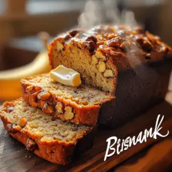 Banana Bliss Bread is more than just a recipe; it is a nostalgic journey back to the comforting kitchens of our childhood. This delightful and comforting homemade treat captures the essence of warmth and love, filling your home with a tantalizing aroma that beckons family and friends to gather around. The beauty of Banana Bliss Bread lies in its simplicity and deliciousness, making it an ideal choice for both novice bakers and seasoned culinary enthusiasts. What’s more, this bread provides an excellent opportunity to use those ripe bananas that might otherwise go to waste, transforming them into a delectable baked good that everyone will savor.