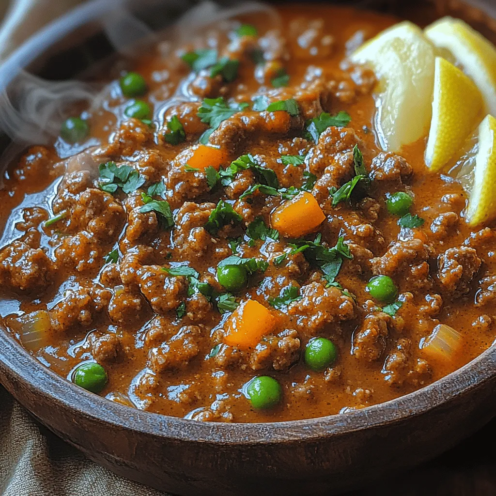 Qeema, a quintessential dish in Indian and Pakistani kitchens, is a beloved staple that showcases the rich tapestry of flavors characteristic of South Asian cuisine. Often made with ground meat—typically beef, chicken, or lamb—Qeema is renowned for its hearty, comforting nature, making it an essential part of family gatherings and festive occasions. The magic of Qeema lies in the harmonious blend of spices, which not only elevate its taste but also reflect the cultural significance of Indian cooking, where spices are not just ingredients but storytellers of heritage and tradition.
