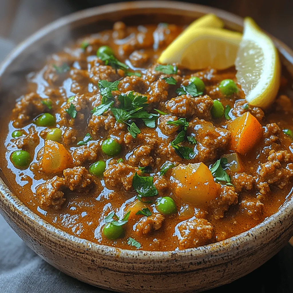 Qeema, a quintessential dish in Indian and Pakistani kitchens, is a beloved staple that showcases the rich tapestry of flavors characteristic of South Asian cuisine. Often made with ground meat—typically beef, chicken, or lamb—Qeema is renowned for its hearty, comforting nature, making it an essential part of family gatherings and festive occasions. The magic of Qeema lies in the harmonious blend of spices, which not only elevate its taste but also reflect the cultural significance of Indian cooking, where spices are not just ingredients but storytellers of heritage and tradition.