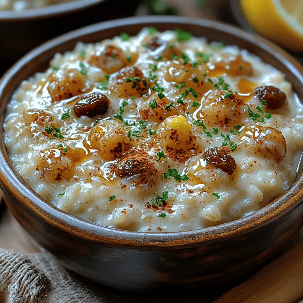 Rice pudding is a beloved classic, cherished for its soothing qualities and delightful flavors. As a staple in many households, this dish evokes warm memories of family gatherings and cozy nights in. The creamy texture and rich flavor of rice pudding make it a perfect dessert for any occasion, whether you're seeking a comforting treat after a long day or a sweet ending to a family dinner.