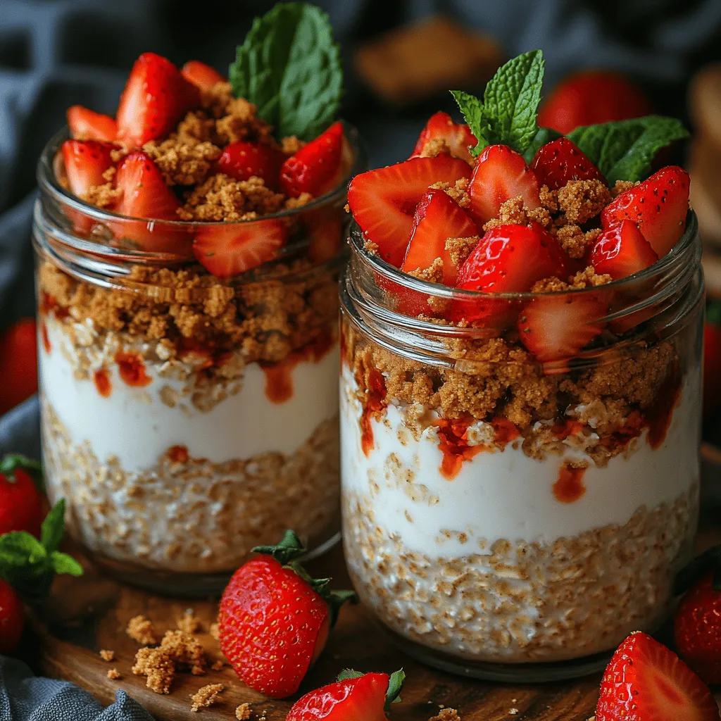 In the world of breakfast, overnight oats have emerged as a go-to choice for those seeking a quick, nutritious, and satisfying meal. This effortless dish involves soaking oats overnight in liquid, allowing them to absorb flavors and soften to a delightful texture by morning. Among the various flavor combinations, Strawberry Cheesecake Overnight Oats stand out as a particularly indulgent yet healthy option that beautifully marries the creamy richness of cheesecake with the refreshing taste of strawberries.