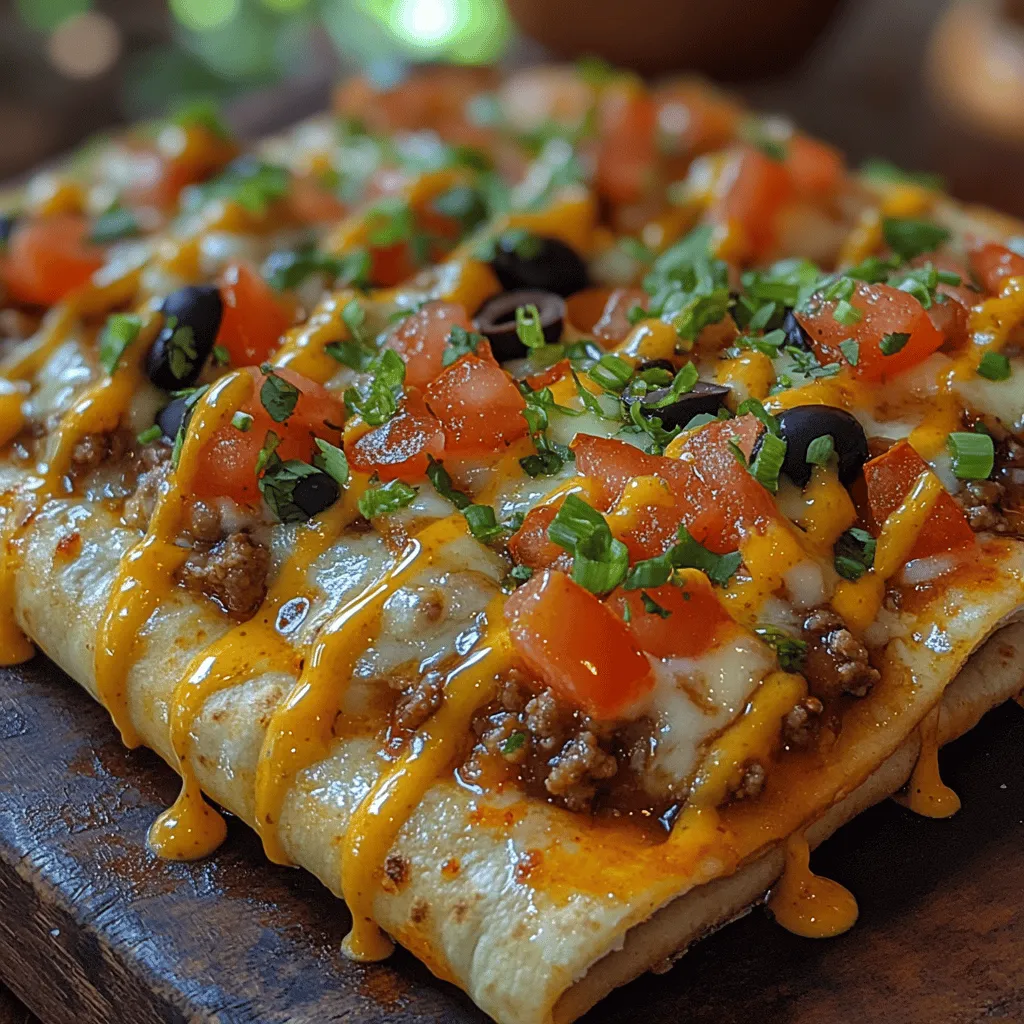 The foundation of a great Taco Bell Mexican Pizza Delight starts with the tortillas. Properly heating and oiling the tortillas is crucial to achieving the ideal texture: crispy on the outside yet soft enough to hold the toppings. Begin by heating a skillet over medium heat. Once it's hot, lightly brush each tortilla with a thin layer of oil—vegetable or canola works well. Place the oiled tortilla in the skillet for about 30 seconds on each side. This step not only enhances the flavor but also prevents the tortillas from becoming soggy when layered with ingredients.