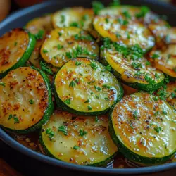 Savory Garlic Herb Sautéed Zucchini is a delightful dish that exemplifies the beauty of simple, fresh ingredients. Whether you are an experienced cook or a novice in the kitchen, this recipe offers a quick and easy way to prepare a flavorful side dish that can enhance any meal. The combination of tender zucchini sautéed with aromatic garlic and fresh herbs creates a taste experience that is both satisfying and nutritious.