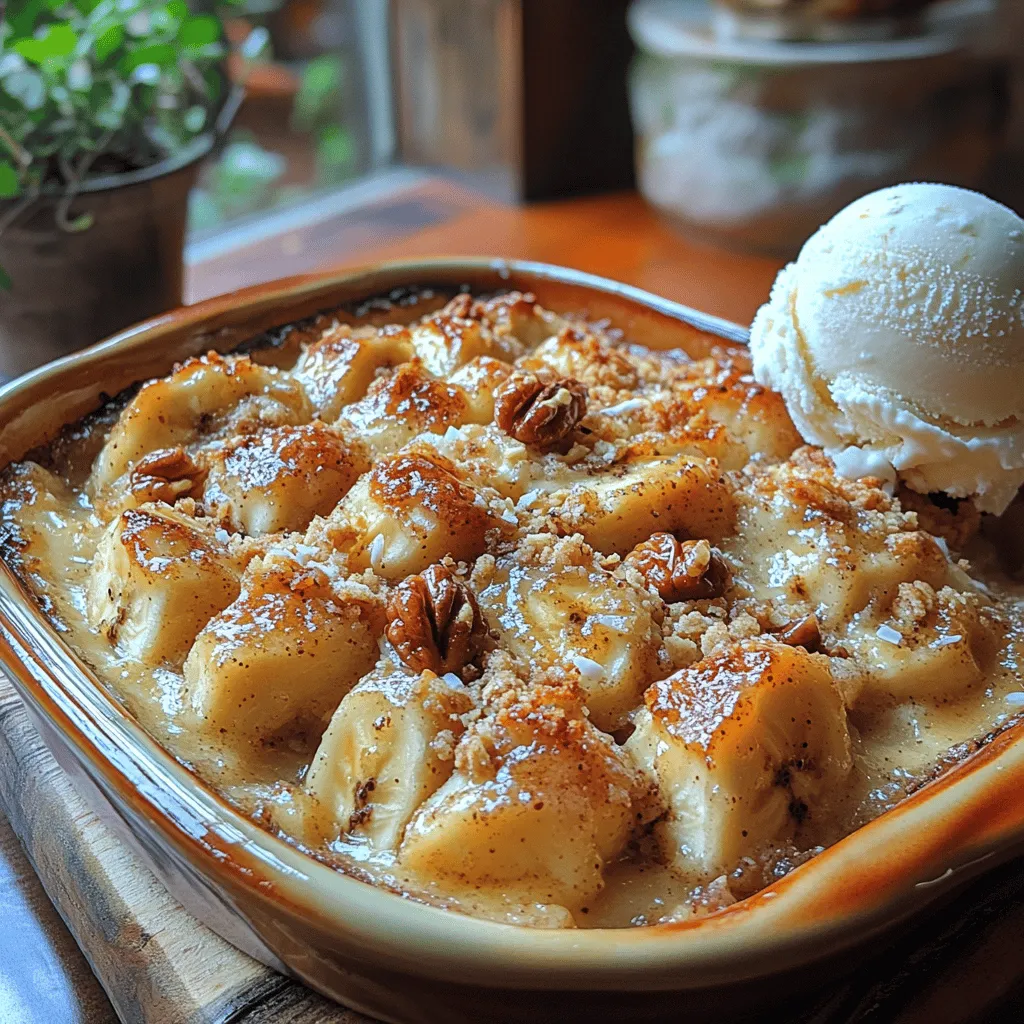 Banana desserts have long held a special place in the hearts of home bakers and dessert lovers alike. With their natural sweetness and versatility, bananas can transform even the simplest recipes into delightful treats. From banana bread to banana pudding, the humble banana is a culinary staple that can be enjoyed in countless ways. One of the standout options in the world of banana desserts is the Heavenly Banana Crumble—a dish that perfectly balances the comforting flavors of ripe bananas with a crunchy, buttery topping.