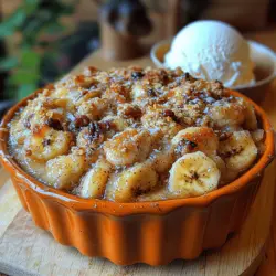 Banana desserts have long held a special place in the hearts of home bakers and dessert lovers alike. With their natural sweetness and versatility, bananas can transform even the simplest recipes into delightful treats. From banana bread to banana pudding, the humble banana is a culinary staple that can be enjoyed in countless ways. One of the standout options in the world of banana desserts is the Heavenly Banana Crumble—a dish that perfectly balances the comforting flavors of ripe bananas with a crunchy, buttery topping.