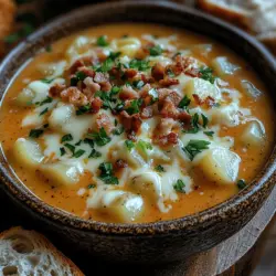 Comfort food holds a special place in our hearts and kitchens. It is that warm embrace we seek on chilly evenings, providing not just nourishment but also a sense of familiarity and joy. From creamy pastas to hearty stews, comfort food options are plentiful, yet few dishes evoke the same sense of warmth as a bowl of potato soup. Enter the Outback-Style Potato Soup, a delightful blend of creamy texture and rich flavors that transports you straight to the rustic charm of an Australian outback.