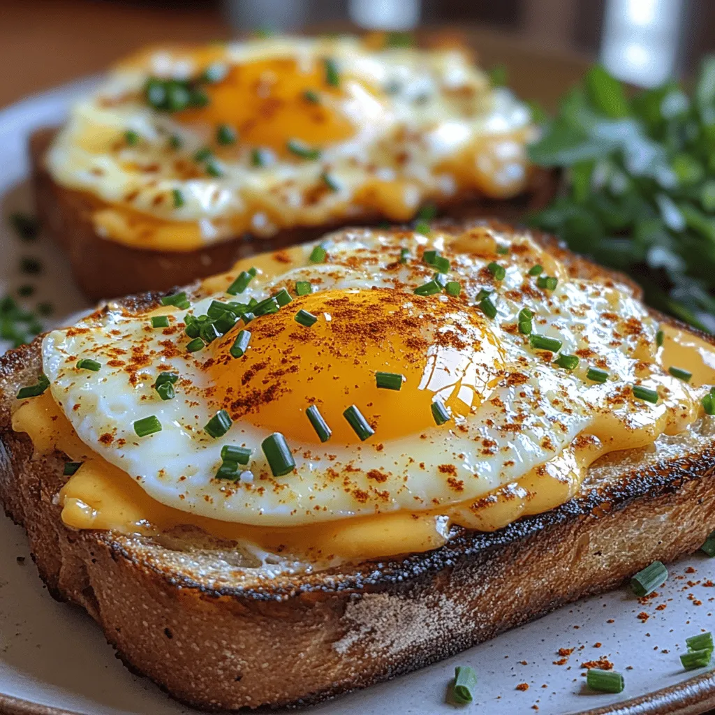 If you’re looking for a quick and satisfying breakfast option that combines the comforting flavors of eggs and cheese on a crunchy base, look no further than the Crunchy Air Fryer Egg and Cheese Toast. This delightful recipe is not just a treat for your taste buds; it also offers a convenient cooking method that fits perfectly into any busy lifestyle. With the air fryer taking center stage, you can whip up this delicious meal in no time, whether you're starting your day or prepping a snack.