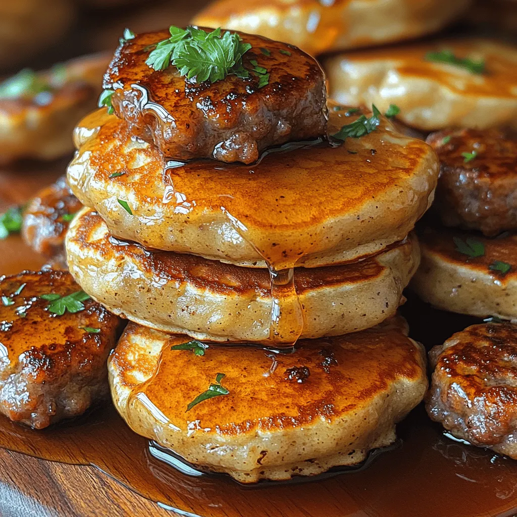 If you’re on the lookout for a delicious breakfast or brunch option that combines the best of both worlds, look no further than Savory Pancake Sausage Bites. This inventive dish brings together the fluffy goodness of pancakes with the hearty, satisfying flavors of breakfast sausage, making it a crowd-pleaser for any occasion. Whether you're hosting a weekend brunch, preparing a special breakfast for your family, or simply craving a fun snack, these savory bites are an ideal choice.