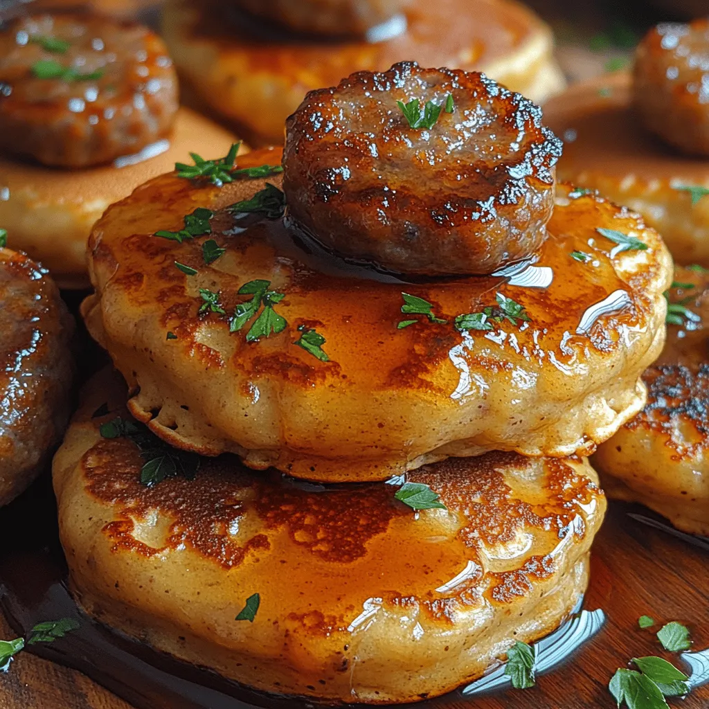 If you’re on the lookout for a delicious breakfast or brunch option that combines the best of both worlds, look no further than Savory Pancake Sausage Bites. This inventive dish brings together the fluffy goodness of pancakes with the hearty, satisfying flavors of breakfast sausage, making it a crowd-pleaser for any occasion. Whether you're hosting a weekend brunch, preparing a special breakfast for your family, or simply craving a fun snack, these savory bites are an ideal choice.