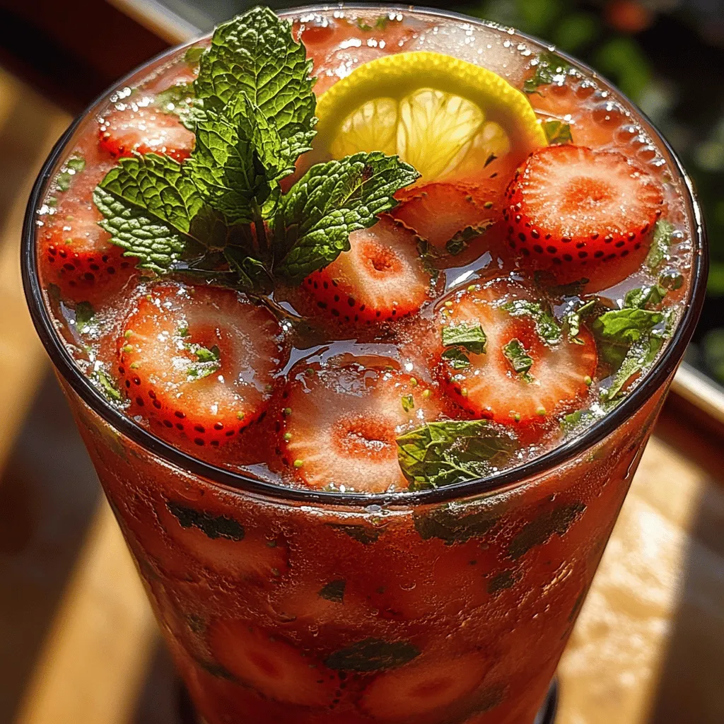 As the sun beats down and summer reaches its peak, there's nothing quite as invigorating as a cool, refreshing beverage to help you beat the heat. Enter the Frosty Strawberry Citrus Splash—a delightful concoction that seamlessly marries the sweet juiciness of strawberries with the zesty brightness of citrus. This slushy drink is more than just a way to quench your thirst; it's an experience that tantalizes your taste buds and elevates your summer gatherings. In this article, we will explore the vibrant world of this frozen beverage, offering a detailed recipe, preparation tips, and insights into the health benefits of its ingredients.