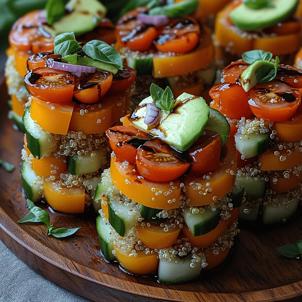 To create the perfect Chilled Tomato Quinoa Towers, it’s important to understand the ingredients that contribute to both the flavor and health benefits of this recipe. Each component plays a vital role, enhancing the overall experience of this delightful dish.