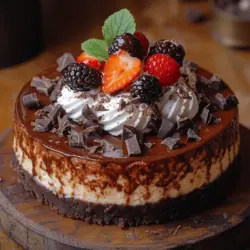 There’s an unmistakable allure to chocolate desserts that captivates the senses and elevates any dining experience. Among the myriad chocolate confections, cheesecakes stand out as a luxurious treat that combines creaminess, richness, and a delectable chocolate flavor. In particular, the Decadent Godiva Chocolate Cheesecake is a true indulgence that promises to tantalize your taste buds and leave a lasting impression on anyone fortunate enough to enjoy a slice.