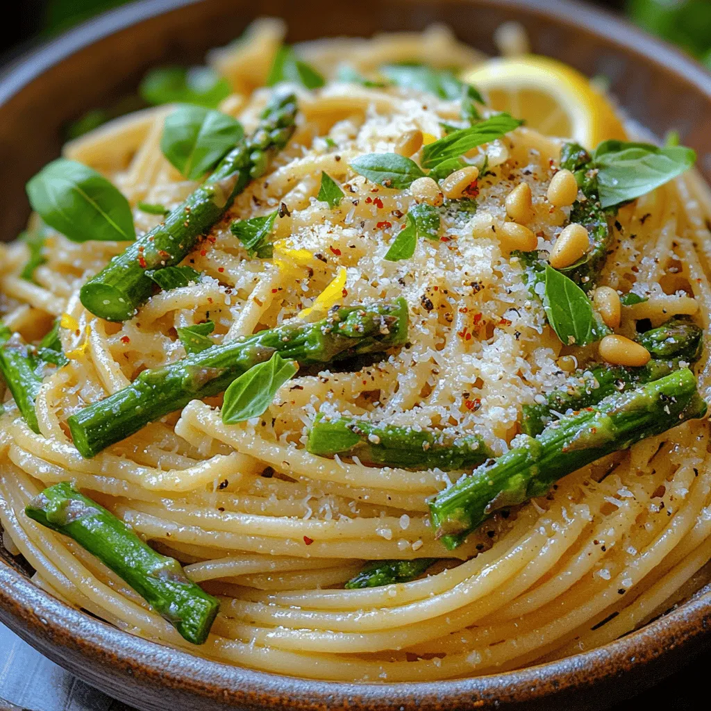 To create a truly memorable Spring Delight Asparagus Pasta, understanding the role of each ingredient is essential. Here’s a closer look at the components that come together to create this delightful dish.