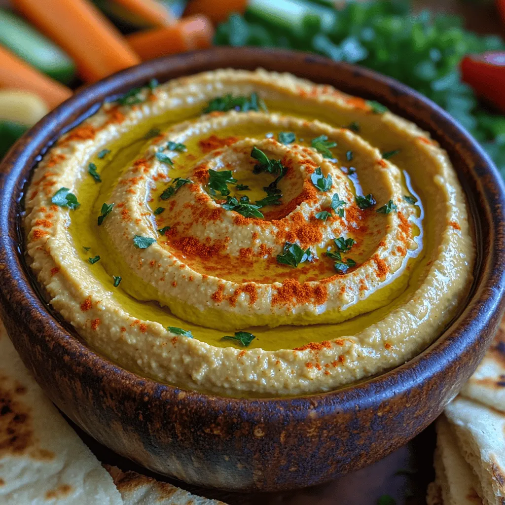 Hummus has a rich history that dates back thousands of years, with its roots traced to the Middle East. The word 