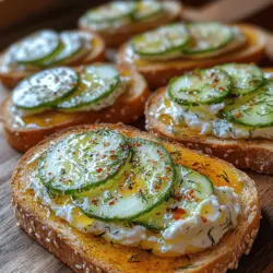 To create the perfect Whipped Feta Cucumber Toast Delight, it’s essential to understand the key ingredients that contribute to both the flavor and nutritional profile of this dish.