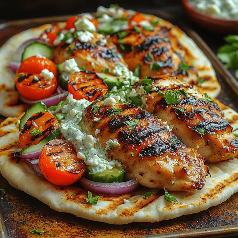 Discover the delightful world of Greek cuisine with our easy-to-follow recipe for Greek Chicken Gyros. This dish, characterized by its tender, marinated chicken and fresh toppings, brings the essence of Mediterranean flavor right to your kitchen. Gyros, a popular street food in Greece, offers a harmonious blend of textures and tastes, making it a favorite among many. In this article, we will explore the ingredients, preparation steps, and the cultural significance of gyros, transforming this not just into a recipe, but a culinary experience worthy of celebration.