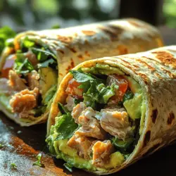 In today’s fast-paced world, health-conscious individuals are increasingly seeking out quick and nutritious meal options that don’t compromise on flavor. With a growing awareness of clean eating and balanced diets, recipes that are not only easy to prepare but also packed with nutrients have become more popular than ever. Among these delightful options are Creamy Avocado Tuna Wraps, a perfect solution for those busy weekdays or a light weekend lunch.