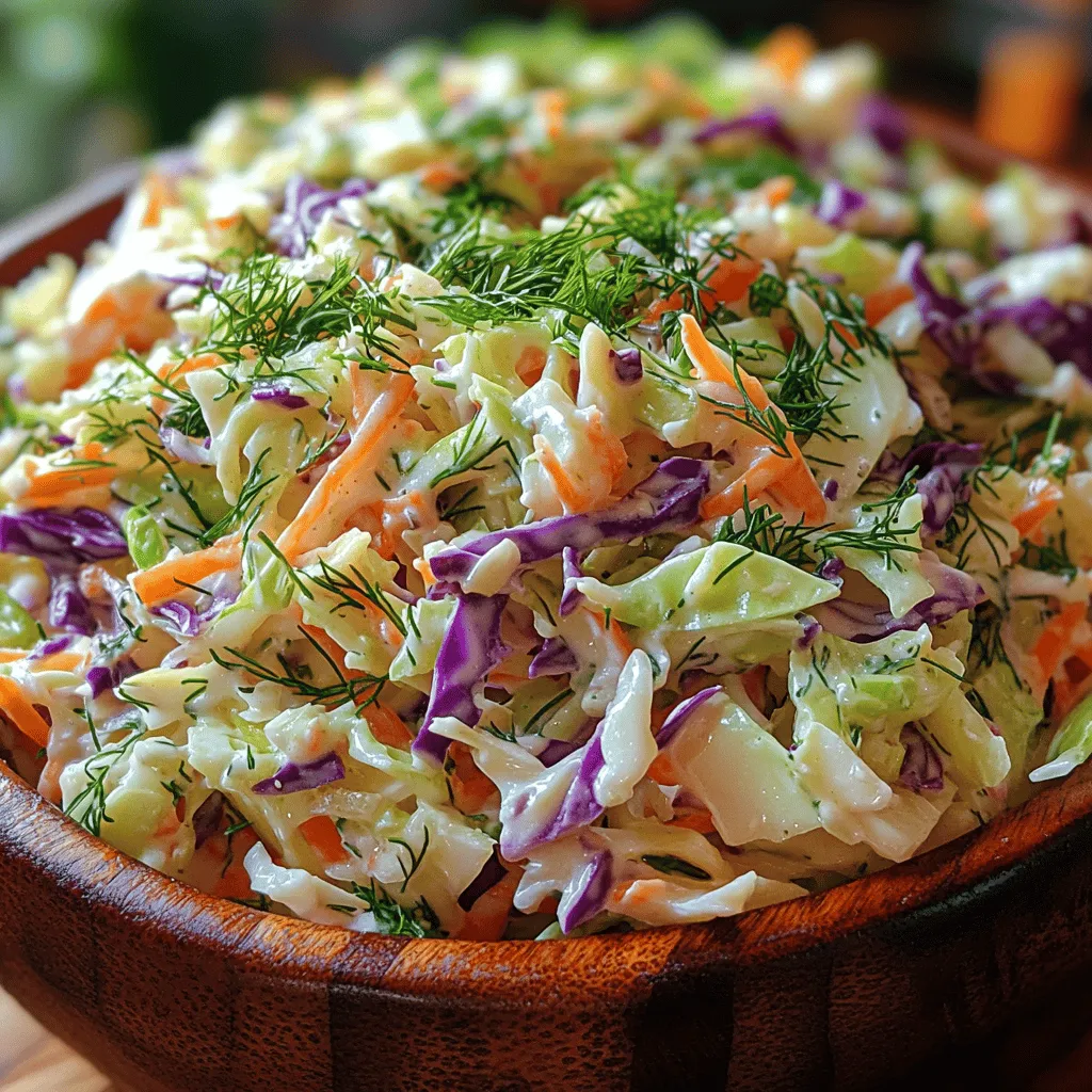 Coleslaw is a timeless side dish that has graced our tables for generations, known for its crunchy texture and vibrant flavors. Traditionally made with a simple mixture of cabbage, carrots, and a creamy dressing, coleslaw has evolved over the years, with countless variations emerging to cater to different palates. It’s a staple at barbecues, potlucks, and summer picnics, praised for its ability to complement a wide range of main dishes. However, as food enthusiasts increasingly seek out fresh and exciting flavor combinations, the classic coleslaw recipe has found a refreshing new twist in the form of Zesty Lemon Dill Coleslaw.