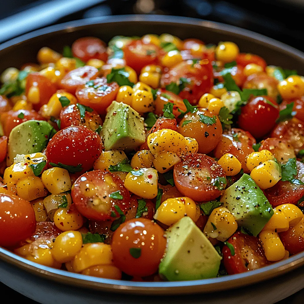 As summer approaches, vibrant flavors and fresh ingredients take center stage in our kitchens. One delightful way to celebrate the season is with a refreshing Golden Harvest Sweet Corn & Tomato Salad. This dish not only showcases the bounty of summer produce but also offers a burst of color and flavor that can elevate any meal. Whether you're hosting a backyard barbecue, picnicking at the park, or simply looking for a light and nutritious side dish, this salad is the perfect addition to your table.