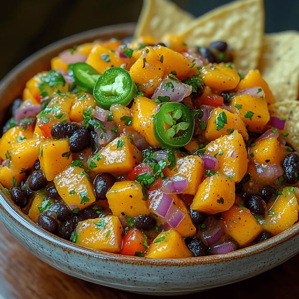 Fresh salsas have long been celebrated across various culinary traditions, serving as a vibrant accompaniment to dishes or as a stand-alone snack. From the sun-kissed coasts of Mexico to backyard barbecues in the United States, the appeal of homemade salsa lies in its freshness, versatility, and ability to elevate any meal. Enter the Mango Black Bean Fiesta Salsa—a delightful fusion of flavors that not only tantalizes the taste buds but also offers a nutritious punch.