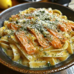Welcome to a culinary experience that combines the elegance of fine dining with the comfort of a home-cooked meal: Luscious Smoked Salmon and Dill Pasta. This dish is a delightful fusion of flavors that perfectly marries the rich, smoky notes of salmon with the fresh, herbaceous brightness of dill. The creamy sauce enveloping the pasta creates a luxurious texture that is hard to resist. Whether you're looking for a quick weeknight dinner or planning an elegant gathering, this recipe is guaranteed to impress.