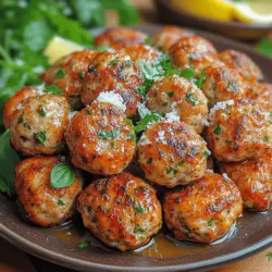 Meatballs are a beloved dish across various cuisines, cherished for their versatility and satisfying nature. From classic spaghetti and meatballs to Swedish meatballs served with creamy gravy, this dish transcends cultural boundaries, appealing to palates around the world. Among the myriad of meatball recipes, one that stands out for its health-conscious appeal is the Garlic Herb Chicken Meatball.