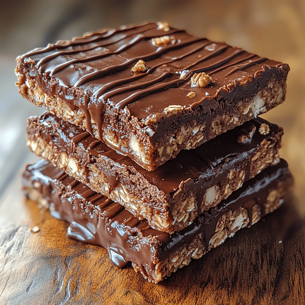 If you're on the lookout for a quick, delicious, and satisfying dessert, look no further than decadent no-bake chocolate oat bars. This delightful treat combines the rich flavors of chocolate with the wholesome goodness of oats, creating a snack that is both indulgent and nourishing. Perfect for a busy lifestyle, these bars come together in a matter of minutes and require no oven time, making them an ideal solution for anyone craving something sweet without the hassle.