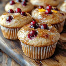 There’s something undeniably comforting about the aroma of freshly baked muffins wafting through the kitchen. Among the myriad of muffin flavors available, the combination of cranberries and oranges stands out, offering a delightful tang that awakens the senses. These Tangy Cranberry Orange Bliss Muffins are more than just a treat; they embody a perfect balance of sweet and tart, making them an ideal addition to your breakfast table or an afternoon snack.