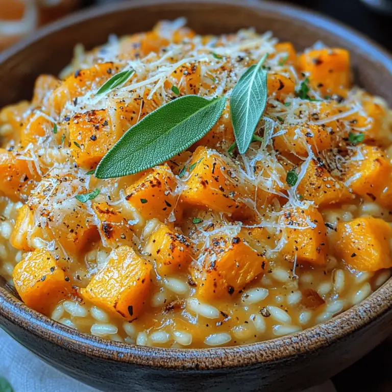 Butternut squash risotto is a delightful dish that combines the creamy richness of Arborio rice with the nutty sweetness of roasted butternut squash. This recipe is perfect for cozy dinners or special gatherings, offering a comforting meal that is both satisfying and elegant. The dish shines not only for its taste but also for its vibrant color and enchanting aroma that fills the kitchen. In this article, we will explore the origins of risotto, highlight the nutritional benefits of butternut squash, and provide a comprehensive step-by-step guide to making this creamy and delicious risotto from scratch.