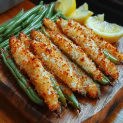 In the realm of healthy snacking and side dishes, Crunchy Parmesan Green Bean Fries stand out as a delightful combination of flavor, texture, and nutritional benefits. This innovative twist on traditional fries takes the humble green bean and transforms it into a crispy, savory snack that appeals to both adults and children alike. Whether you’re looking for a nutritious side dish to accompany your main course or a guilt-free snack to munch on, these green bean fries are sure to impress.