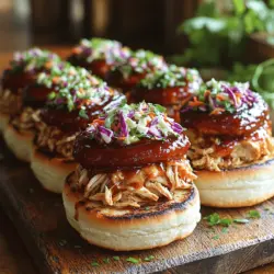 To create the foundation of our Smoky Sweet Slow Cooker BBQ Chicken Sliders, you’ll need a few key ingredients. The star of the show is boneless, skinless chicken breasts. This lean protein cooks beautifully in the slow cooker, absorbing the flavors of the BBQ sauce while becoming tender and easy to shred. You can also use chicken thighs for a richer flavor, but for this recipe, we’ll stick to chicken breasts for their versatility and healthy profile.