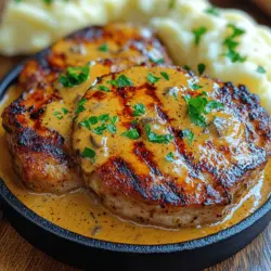 Imagine coming home after a long day to the tantalizing aroma of a comforting meal waiting for you. That’s the essence of the Creamy Ranch Bliss Pork Chops—a dish that combines the tender juiciness of pork chops with a rich, flavorful sauce that makes every bite a delight. This recipe is not just about satisfying your hunger; it’s about creating a cozy atmosphere with minimal effort, perfect for busy weeknights or family gatherings.
