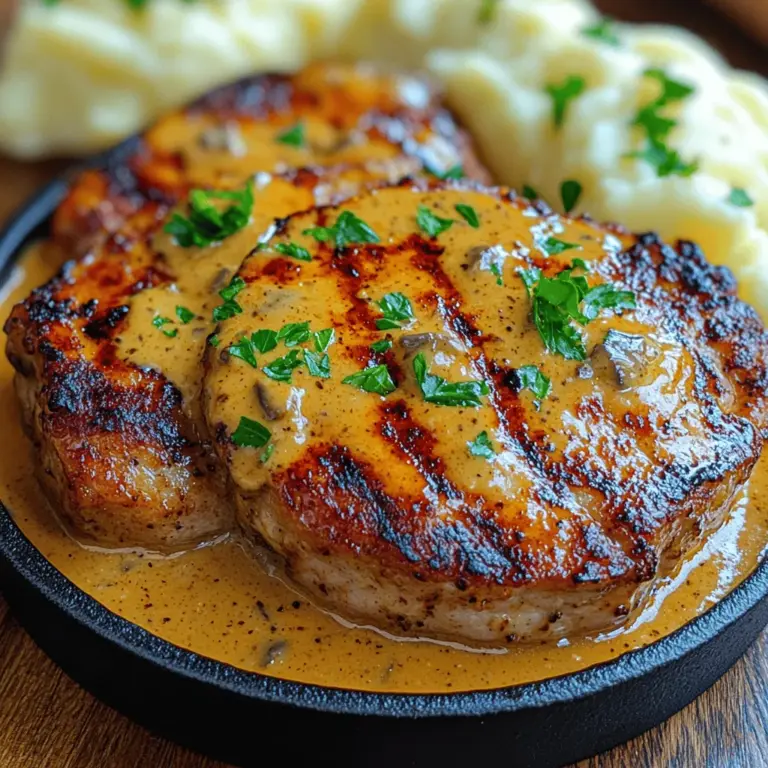 Imagine coming home after a long day to the tantalizing aroma of a comforting meal waiting for you. That’s the essence of the Creamy Ranch Bliss Pork Chops—a dish that combines the tender juiciness of pork chops with a rich, flavorful sauce that makes every bite a delight. This recipe is not just about satisfying your hunger; it’s about creating a cozy atmosphere with minimal effort, perfect for busy weeknights or family gatherings.