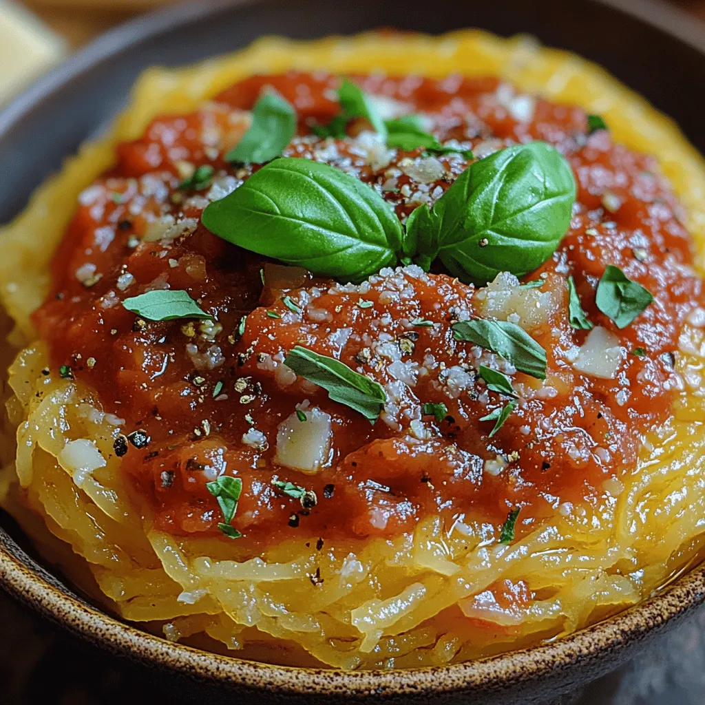 In recent years, spaghetti squash has gained immense popularity as a nutritious and versatile alternative to traditional pasta. This unique winter squash, with its stringy flesh that resembles spaghetti when cooked, offers a delightful and health-conscious option for those looking to reduce their carbohydrate intake without sacrificing flavor. Enter the Spaghetti Squash Delight with Rich Marinara—a dish that not only highlights the natural sweetness and texture of spaghetti squash but also pairs it with a robust, homemade marinara sauce that bursts with flavor.