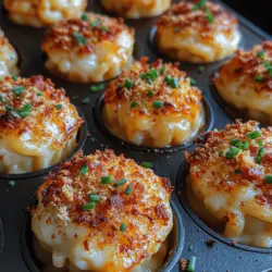 Creating the perfect Bacon Mac and Cheese Bites starts with understanding the essential components that contribute to their deliciousness. Each ingredient plays a crucial role, ensuring that the final product is a harmonious blend of flavors and textures.