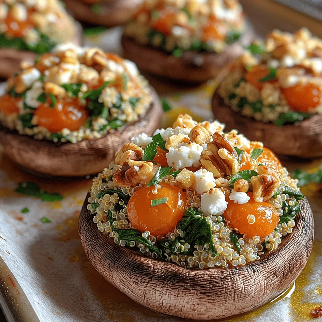In recent years, the culinary world has seen an exciting shift towards healthy gourmet cooking, especially as more people embrace plant-based diets. This trend is not merely about excluding meat but instead focuses on the diverse flavors and textures that plant ingredients can offer. Among these versatile ingredients, Portobello mushrooms stand out as a hearty base for various culinary creations. Their robust structure and umami flavor make them an ideal candidate for stuffing, particularly when combined with nutritious fillings.