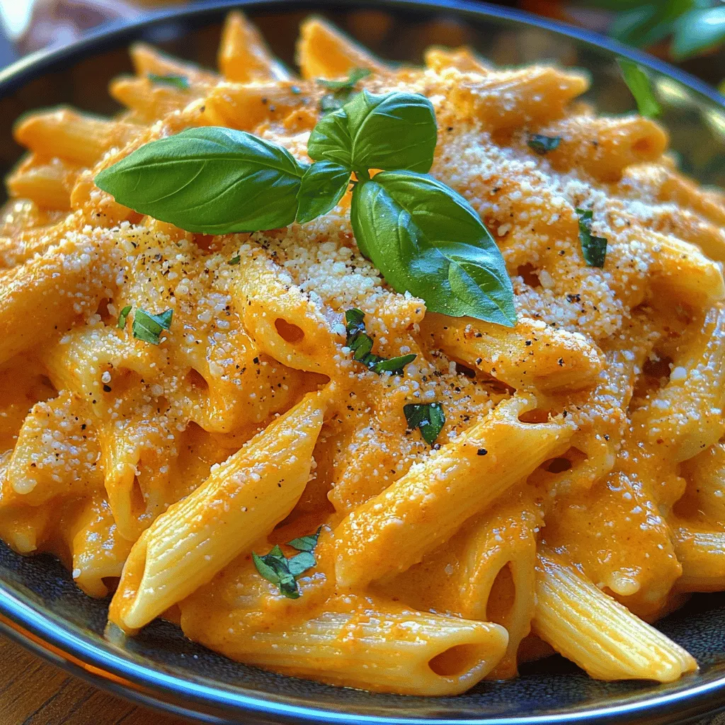 Creamy Roasted Red Pepper Pasta is a dish that embodies both comfort and sophistication, perfect for a weeknight dinner or a special occasion. With its luscious, creamy sauce and vibrant flavors, this pasta dish is sure to impress anyone at the table. The star of the show is undoubtedly the roasted red peppers, which not only add a beautiful color but also infuse the dish with a rich, sweet, and slightly smoky flavor profile that elevates the entire meal.
