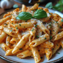 Creamy Roasted Red Pepper Pasta is a dish that embodies both comfort and sophistication, perfect for a weeknight dinner or a special occasion. With its luscious, creamy sauce and vibrant flavors, this pasta dish is sure to impress anyone at the table. The star of the show is undoubtedly the roasted red peppers, which not only add a beautiful color but also infuse the dish with a rich, sweet, and slightly smoky flavor profile that elevates the entire meal.