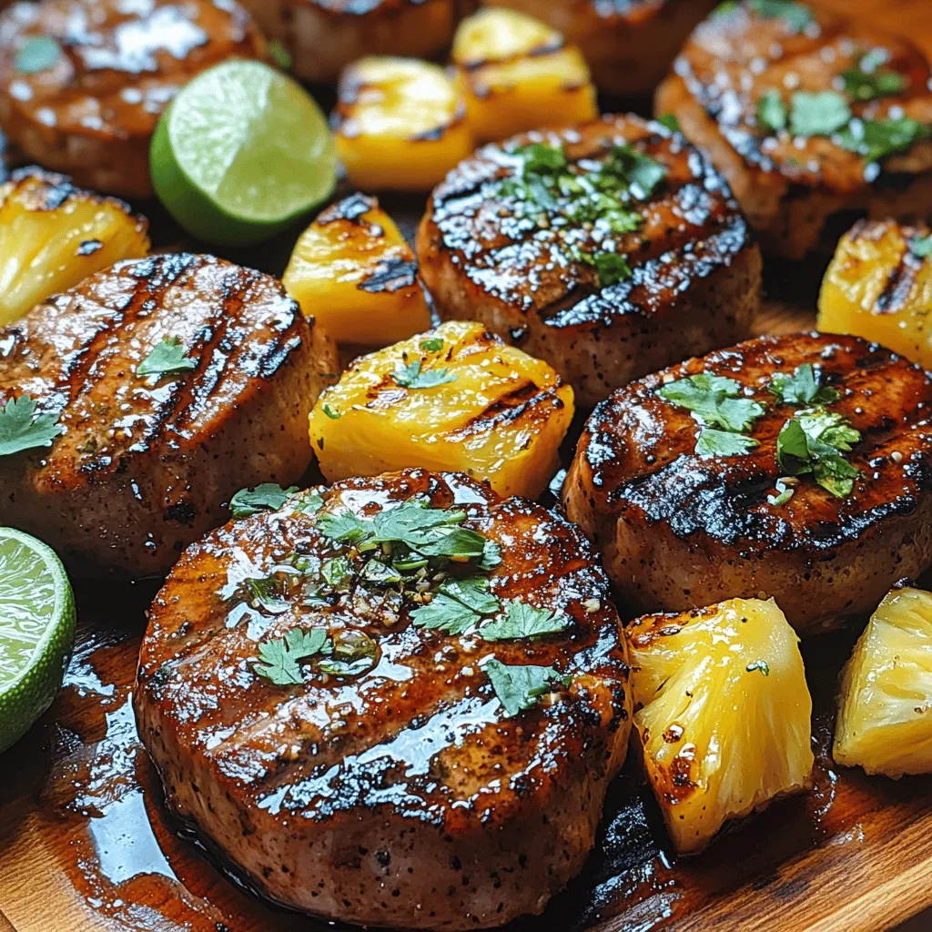 Caribbean cuisine is a vibrant tapestry of flavors, colors, and aromas that tantalize the senses and celebrate the rich cultural heritage of the islands. Known for its bold and diverse flavor profiles, Caribbean cooking often combines sweet, savory, and spicy elements, resulting in dishes that are as exciting as they are delicious. One such dish that exemplifies this culinary art is Caribbean Grilled Pork with Pineapple.