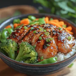 The foundation of any great dish lies in its ingredients. For our Teriyaki Chicken Rice Bowls, we will focus on several key components that contribute to the overall flavor and appeal of the dish. Each ingredient plays a vital role, enhancing the taste and texture of the final product.